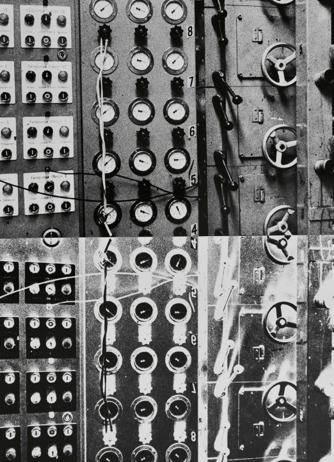Textilfabrik Heberlein III⎥Wattwil Schweiz 1989⎥Papier⎥Foto: Marco Sagurna